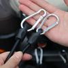 Bungee Cords with Hooks High Elasticity Rope Outdoor Camping Bungee Rope for Motorcycle Bicycle Cargo Tie Down Secure Load
