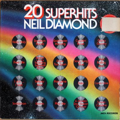 LP deska NEIL DIAMOND - 20 Super Hits 622133AP MCA Records 1975 Německo Rock Použitá
