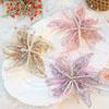 Sequin Lace Feather Hair Clip Mesh Beads Flower Hairpin Headwear Edge Clip Bridal Wedding Headwear Party Hair Accessories