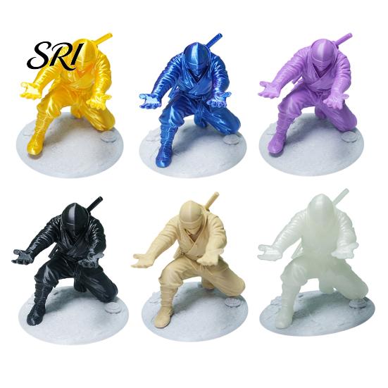 Desktop Pen Organizer Ninja Holder for Desk Kneeling Samurai Pencil Decor 3D Printed Gift Boys Students Office Workers Creative
