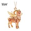 Decorative Wall Pendant 2D Sheep Hanging Ornament, Acrylic Pendant, Cute Animal Ornament New Year Decoration for Christmas Tree, Mantel, Car Interior