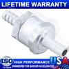 5/16" 8mm Auminium One Way Check Valve Non Return Inline For Gas Oil Diesel Fuel