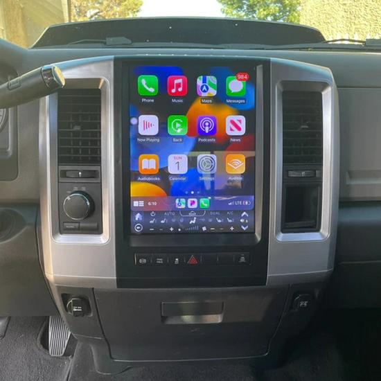 Dodge Ram 12.1-Inch Smart Android Vertical Screen with CarPlay