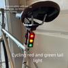 LED Bicycle Tail Light Rechargeable by USB Featuring Multiple Modes and Anti Slip Clip for Enhanced For Night Visibility