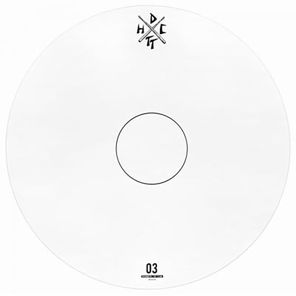 Drummers Top Team EFFECT SHEET 14" 0.3mm - Drum Sound Change Effect Sheet for Snare Drums (0.3mm)