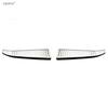 2 PCS Rear Trunk Bumper Door Sill Foot Plate Guard Protector Cover Trim For Honda STEPWGN   Stainless Steel Accessories