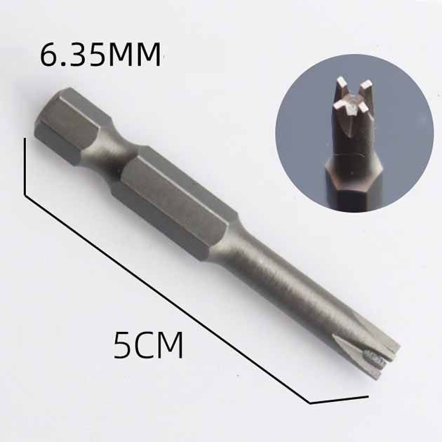 5/7/13pcs Special-shaped Screwdriver Bits Set U/Y/Triangle Shape for Electronics Appliances Socket Repair Torx Screw Removal Tools