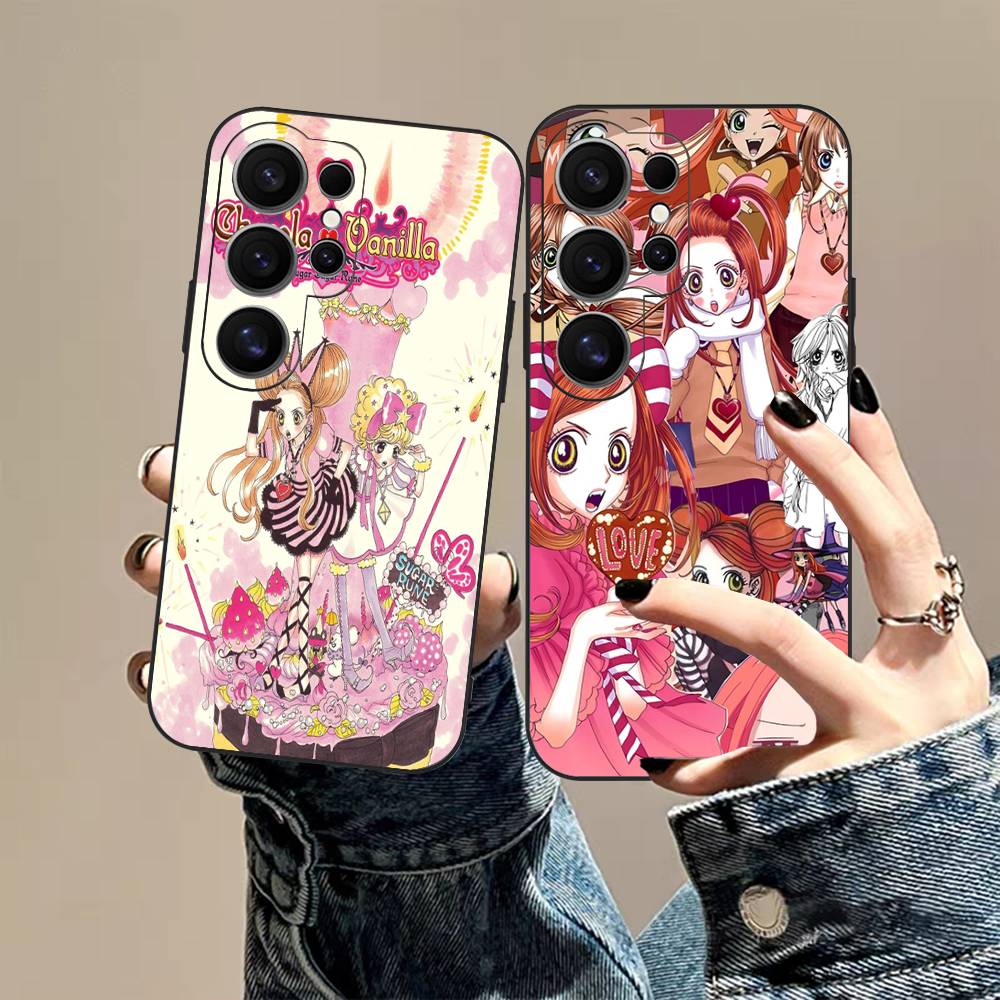 Anime Sugar Sugar Rune Phone Case For Samsung S 24 Fe 25 Ultra Plus 20 Lite 21 30 22 23 24 22 Ultra 5G Fundas