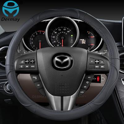 Pro Mazda CX3 CX4 CX5 CX6 CX7 CX8 CX9 CX30 CX50 CX60 CX70 CX80 CX90 Potah volantu z pravé kůže Auto doplňky