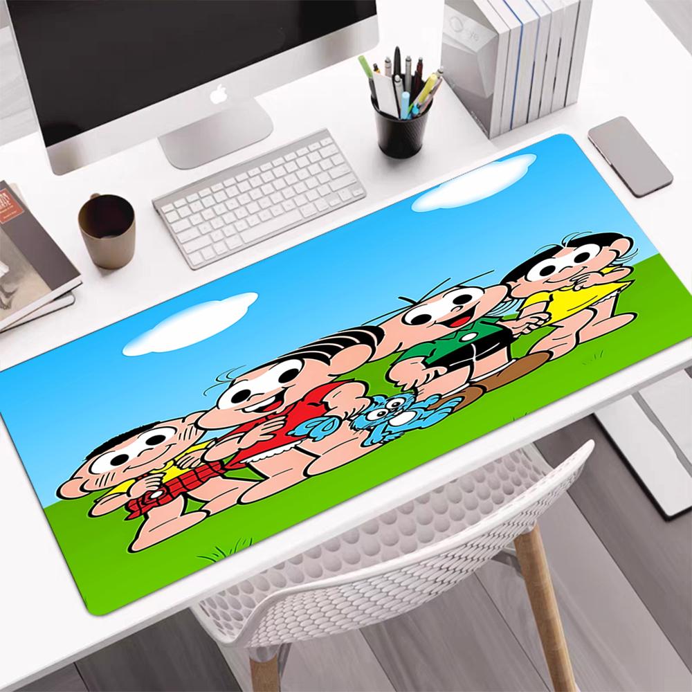 Turma da Mônica Theme Mouse Pad, Non Slip Rubber Base, Multifunctional Office & Home Decor, Perfect for Workspace Personalization.