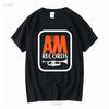 A M Records Famous Label Company Logo Unisexs T Shirt Size S To 5xl Long Or Short Sleeves Vintage Washed Stylish Versatile