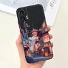 For Motorola Edge 30 Neo Case XT2245-1 Cute Cartoon Cat Painted Bumper Soft Silicone Cover For Motorola Edge 30 Lite 2022 Fundas