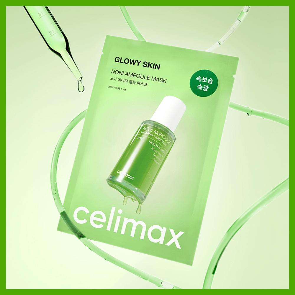 Celimax [Fast Moisturizing Fast Light] Celimax The Real Noni Energy Ampoule Mask 1 Sheet