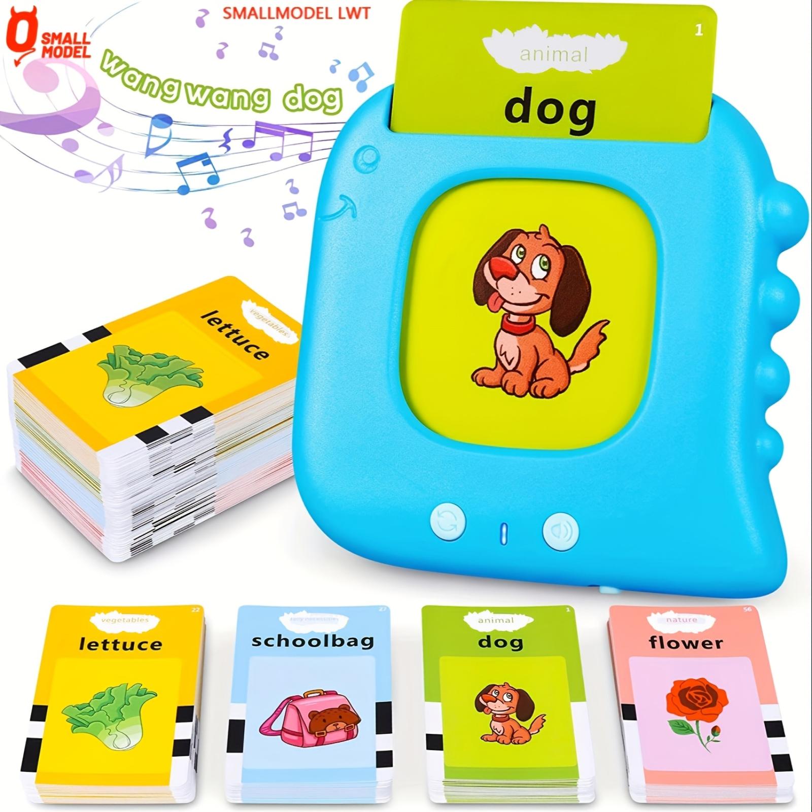 Card Machine Puzzle Flash Card Insertion Toy Flash Card Language Learning Toy One Size синий