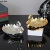 Metal Tray Peacock Fruit Plate Nut Box Dried Fruit Platter Candy Tray Snack Bowl Storage Trays Pastry Plate Dessert Plates Dish