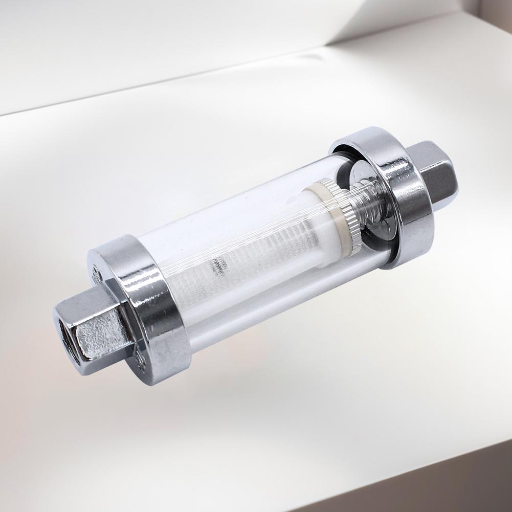 Car Fuel Filter with 6 Hoses Reusable Inline Fuel Filter Replacement Fuel Filter for Universal 3/8in 1/4in 5/16in Hose Fuel Filters5