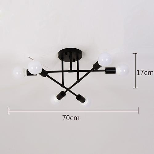

Современная люстра золото/черный потолочные светильники светильник скандинавский полуврезной монтаж гостиная потолочные светильники освещение для внутренней мебели чёрный