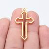 Large Crosses Detailed Religious Charm Antique Bronze Zinc Alloy Jewelry Making Supplies Necklace Making DIY Charms
