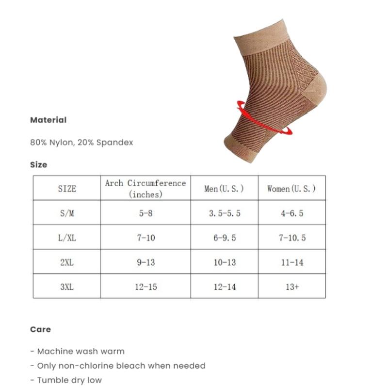 Women'S Men'S Foot Support Protection Ankle Brace Ankle Sleeve Support The Arch And Ankle For Everyday Use And High-Impact Sport