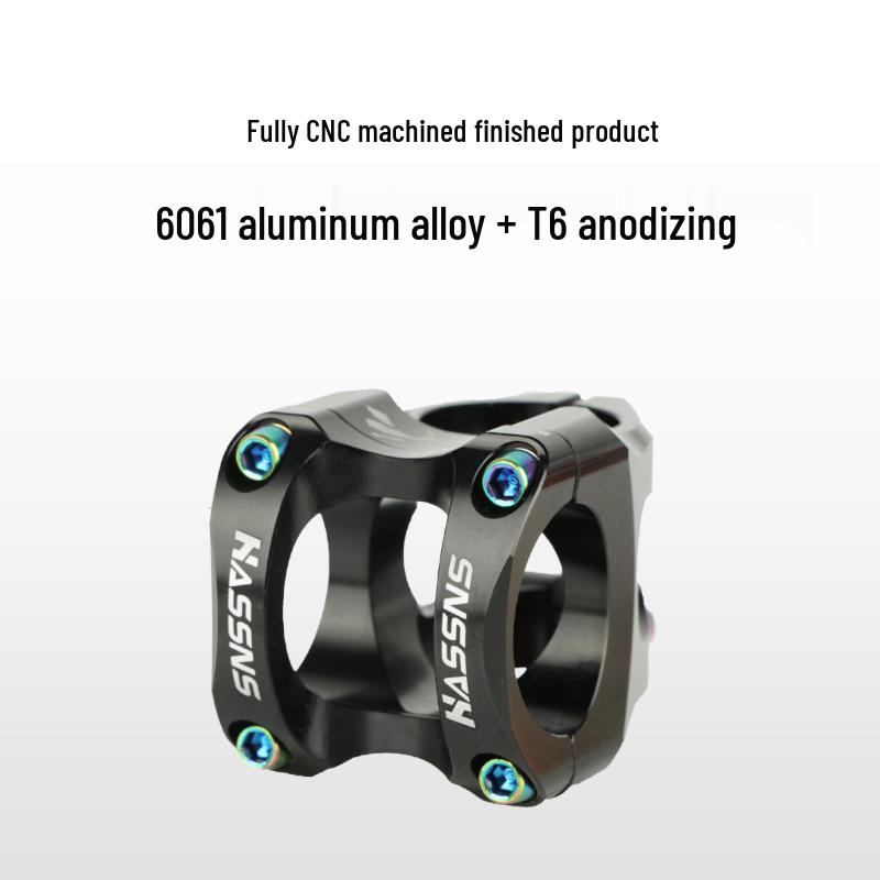HASSNS 35MM Ultralett Høyfast CNC Aluminium Utfor Terrengsykkel Stem