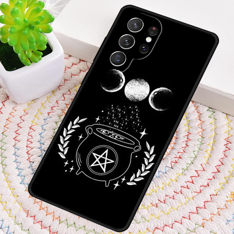 Witchcraft Occult Pentagram TPU Phone Case For Samsung Galaxy note 10 pro S26 S25 S24 S23 S22 Ultra Plus S21 FE S20 Cover