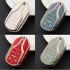 SANRILY Inteligentny Kluczyk Kluczyk Kluczyk Ochrona dla Maserati Premium TPU Silikonowe Etui, Uchwyt, Pokrowiec, Ghibli, Levante, Quattroporte, itp., Ochrona,