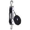 MXLA Ergonomic Block and Tackle Pulley System Rope Pulley Hoist with Lifting Power
