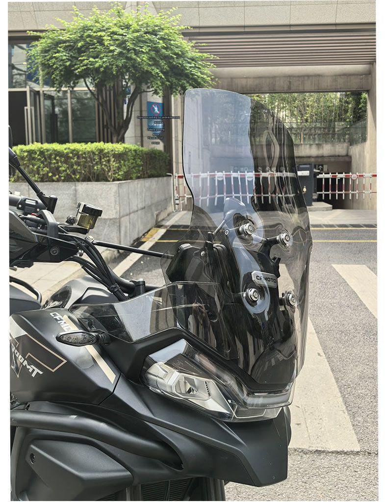 Enhanced Windshield Height & Width Modifications for CFMoto 700MT