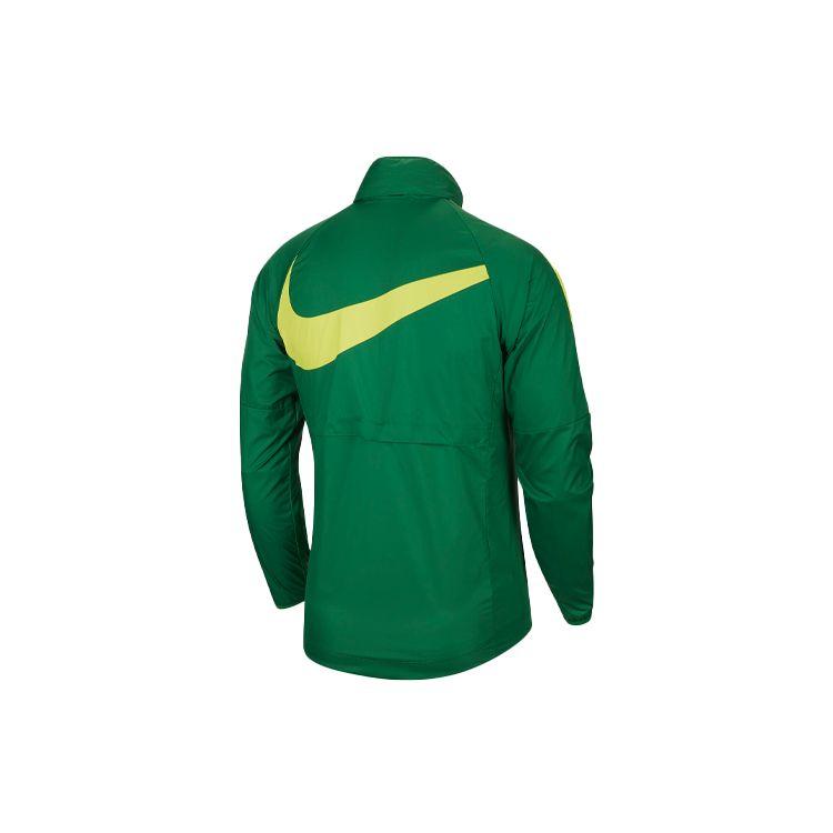 Nike Beijing Guoan Contrast Windbreaker Jacket with Retractable Hood Men Outerwear Pine-Green CT6658-302