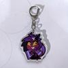 Anime Hazbin Hotel Figures Q Edition Acrylic Key Rings Fashion Anime Action Figure Collection Toys Bag Pendant Lovely Gift In Stock