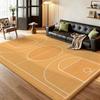 Basketball Court Rectangular Rug Allseason Carpet For Gaming Room Study Living Room Home Party Decor Christmas Gift