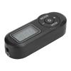 DSP Mini Portable 1.1inch LCD Digital FM Radio Music Player Black with Earphone