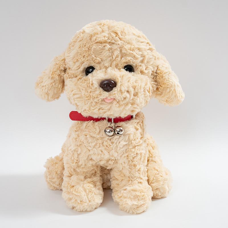 25-45cm Cute Siting Puppy Dolls Soft Plush Toys Kawaii Stuffed Animals Lifelike Pet Dogs Long Pillow Comfort Kids Birthday Gifts