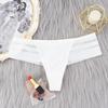 Women Sexy Seamless Perspective Panties Briefs Female Underpants G-string Solid Color Thongs Intimates Lingerie for Women
