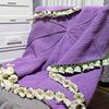Handmade Wool Diy Bouquet Rose Blanket Material Pack Crocheted Lily Of The Valley Creative Gift Knitting