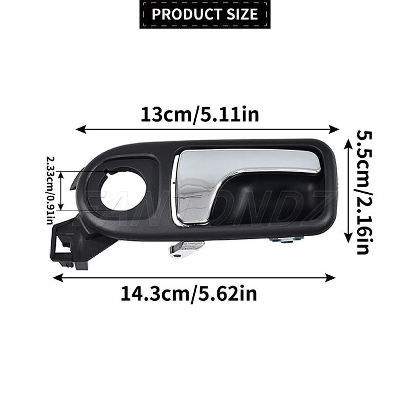 Left Or Right Car Interior Door Handle For VW Lupo 1999-2006 Seat Arosa 1997-2005 6X0837113D 6X0837114D Internal Handle