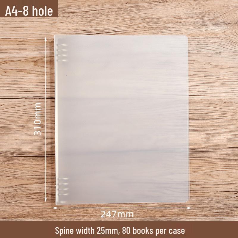 Loose-Leaf Binder Dividers: A4, B5, A5 Plastic Index Pages with 26, 20, or 30 Holes