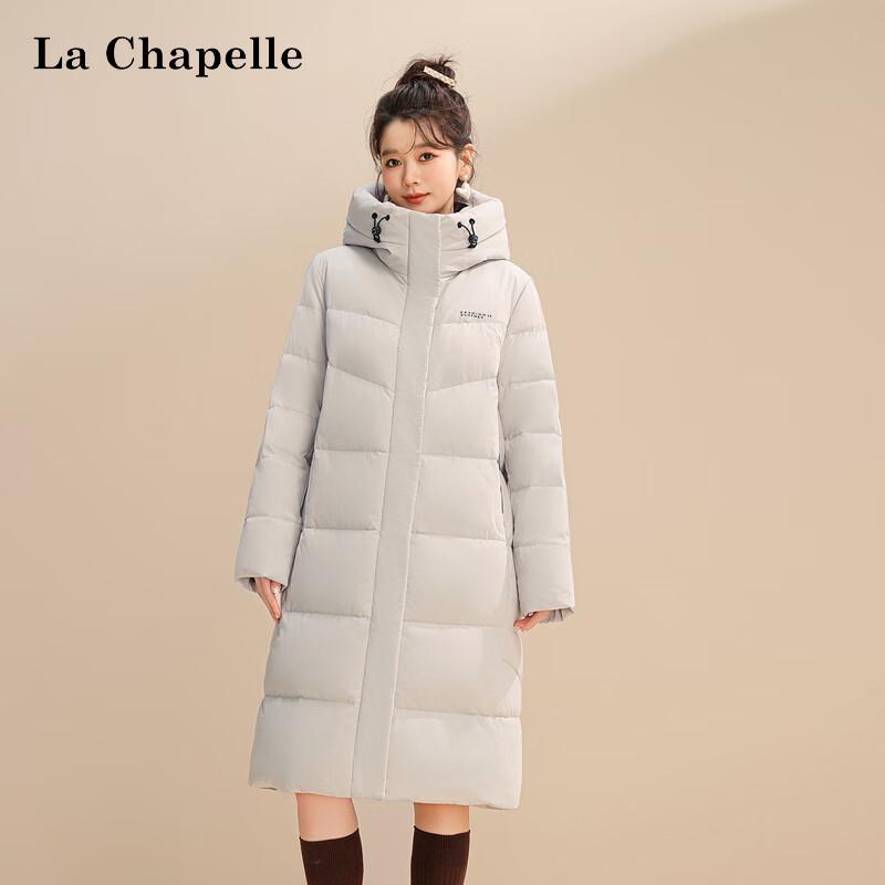

La Chapelle Women s Long Hooded Winter Down Jacket XL