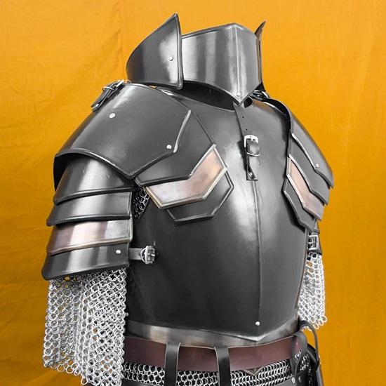 Knight Templar Armor, an iconic medieval battle suit for LARP, cosplay collectors