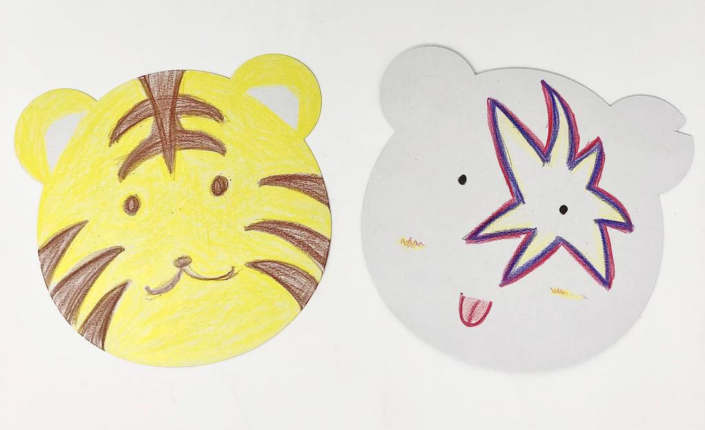 Shape Drawing X 150 [Animal Fan] (160 Mm) (30 Pieces)