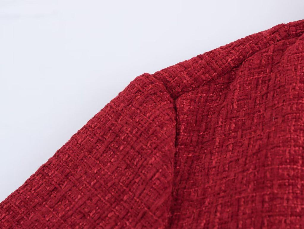 2025 Spring Women's European & American Style Shawl Collar Waist-Hugging Dress with Short Sleeves