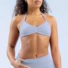 Reggiseno Sportivo Senza Ferretto in Nylon Opaco Altamente Elastico ad Asciugatura Rapida per Corsa, Fitness e Yoga