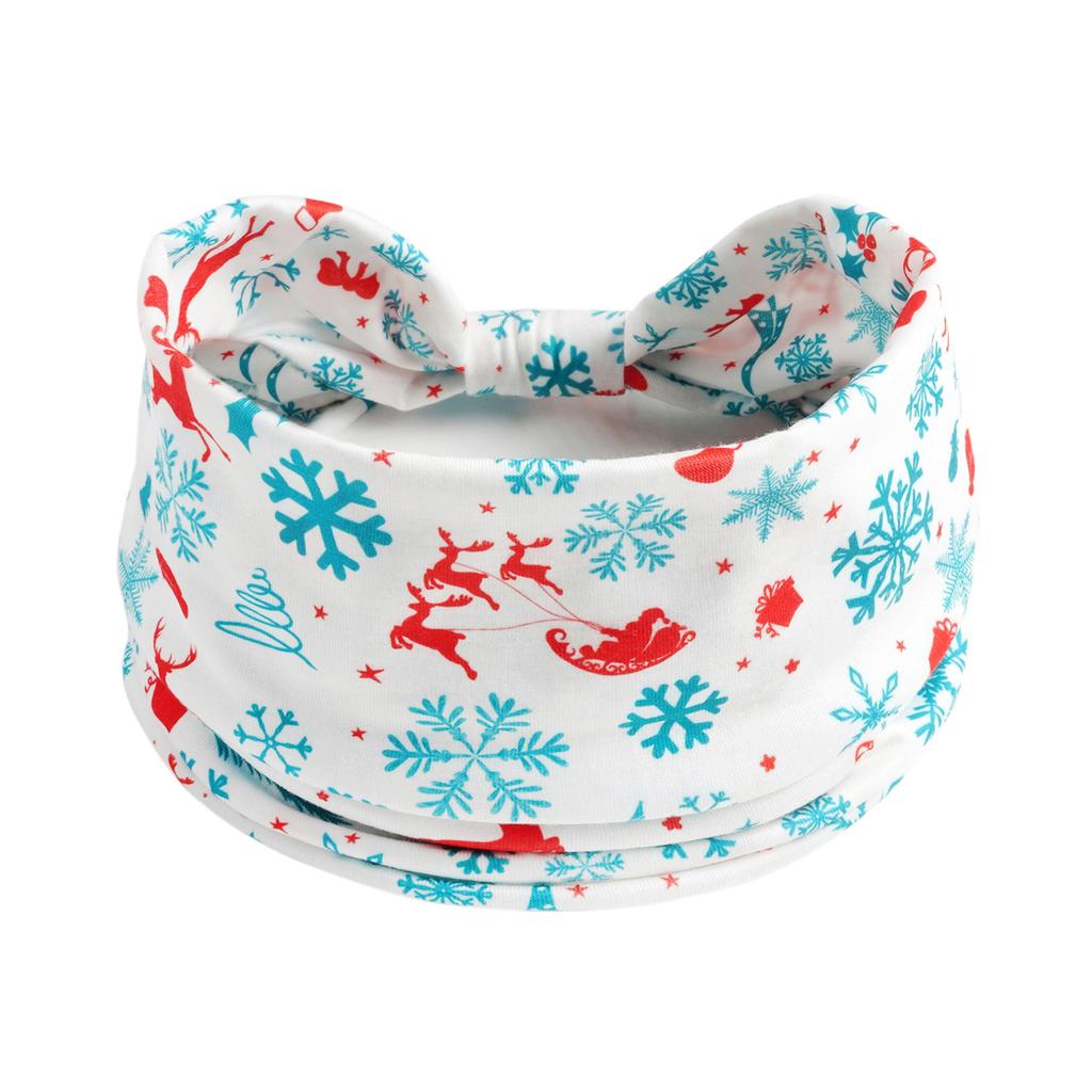 Halloween Christmas Headband Wide Yoga Sports Headband Pumpkin Skull Ghost Holiday Headband Female