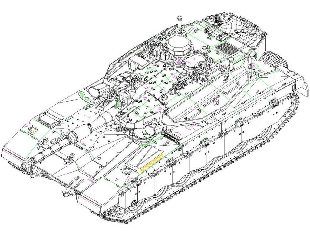 Hobby Boss 1/72 Fighting Vehicle Series Merkava Mk.IIID Plastic Model 82916