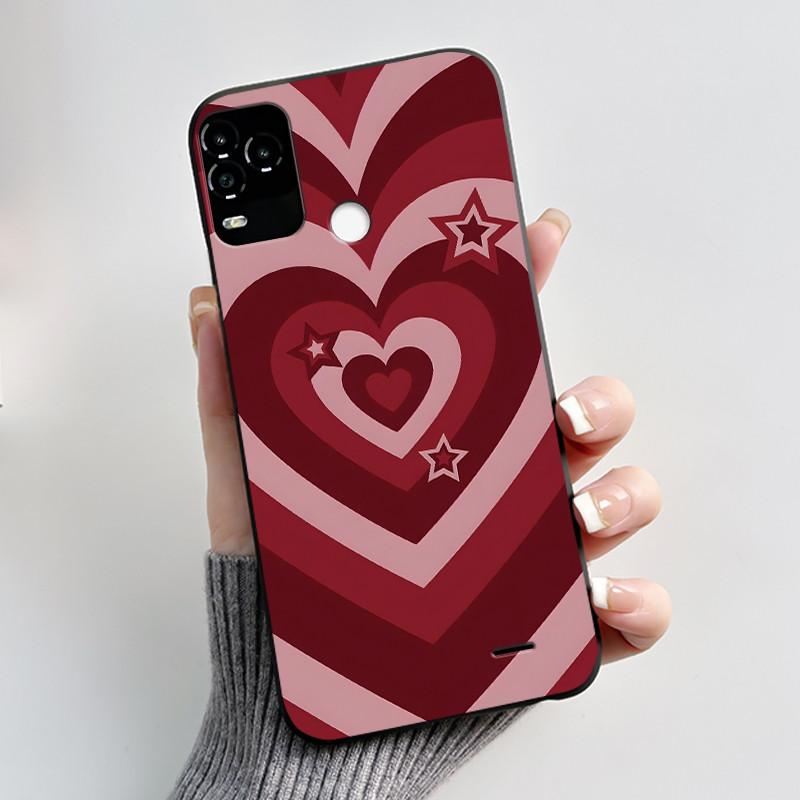 Phone Case For BLU G71 Plus G71+ Case Luxury Cute Love Rabbit Cartoon Funny Cover Shell Black Soft Silicone Protective Casing