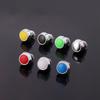 1pcs 12mm Metal Push Button Switch Oxidized Color Self Reset/Instant Reset Flat Head/Tall Head 2 Pin Waterproof Normally Open
