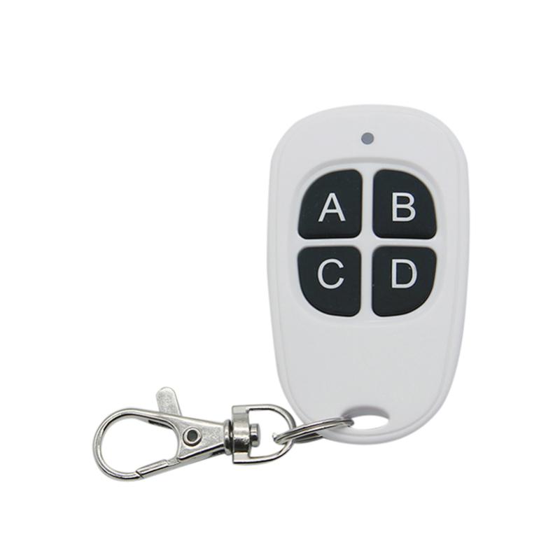 Garage Door Remote Control 433mhz 4 Keys Copy Cloning Electric Gate Remote Controller Duplicator Key