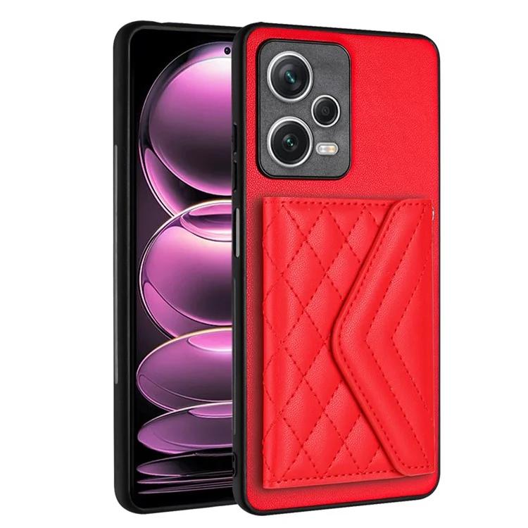 

Кожаное покрытие YB Series-8 для Xiaomi Redmi Note 12 Pro 5G, чехол-подставка для карт, чехол для телефона