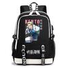 Jujutsu Kaisen Druck Schülerrucksack Lässiger Anime Tagesrucksack für Jungen Mädchen Schultasche Leicht
