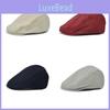 Vintage Canvas Beret Hat With Sun Protection For Women And Girls Spring Summer Autumn